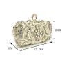 Ladies Party Wedding Handmade Crystal Diamond Rhinestone Clutch Evening Designer Bags sac tendance 2024
