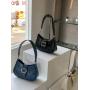 New Trend Vintage PU Leather Ladies Shoulder Bag High Quality Luxury Hand Bag Lock Designer Handbags for Women