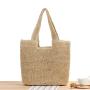 CCF663 Single-Shoulder Straw Bag 2023 Summer Hand Straw Weaving Beach Bag For Women Holiday Shopping Straw Sea Bag