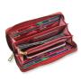 Hot sale long wallet women leather purse women long wallet leather wallet purse for women