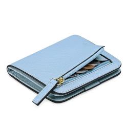 ZF212 New Ultra-thin Ladies Short Wallet Multifunctional Korean Version of The Simple PU Coin Purse Money Clip