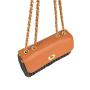 2021 Hot Selling  Light Brown color Shoulder Handbag Ruched Design Hand Bags for ladies