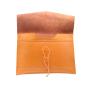 Fireproof Document Bag Genuine Leather File Folder Envelope A4 Paper Portfolio Case