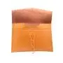 Fireproof Document Bag Genuine Leather File Folder Envelope A4 Paper Portfolio Case