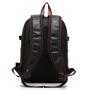 ZWY301 Hot Sell PU Men Vintage Backpack Classic Durable Casual Day Pack Large Capacity Laptop Backpack Sport Travel Shoulder Bag