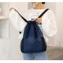 ZF069 Drawstring Athletic Bag Oxford Cloth Travelling Shoulder Bag Students Running Cycling Outdoor Bag Waterproof