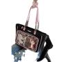 Custom Tote bag Simple PU women's bag portable decorative zipper single shoulder chain niche design plus logo
