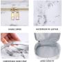 White Travel Bag 4 In 1 Makeup Case Rolling Makeup Trolley Cosmetic Case Make Up Box