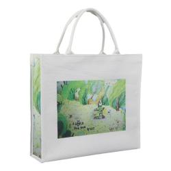 ZWY249 Customizable LOGO Environmental Canvas Bag New Corporate Promotional Organizer Bag Wholesale Daily Practical Shopping Bag