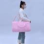 Keymay RTS Stock Large Capacity Nylon Handbag Sports Gym Overnight Weekender Bag Woman Waterproof Travel Duffel Bag Duffle Bag