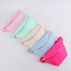 Custom Durable Small Lightweight Hip Bag Sports Running Crossbody Sling Chest Fanny Pack Men Bum Waterproof Nylon Waist Bag