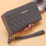High Quality Womens Wallet Phone Bag Double Zipper Long Wallet For Women Wholesale sac tendance 2024 carteras para mujer