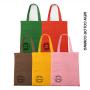 Unisex Handbags Custom Logo Text Print Canvas Tote Bag Grocery Daily Use Reusable Travel Casual Recycled Shopping Bag