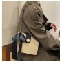 ZR262 Lingge Chain Women's Bag New Fashion Embroidery Straddle Bag Westernized One Shoulder Underarm Bag