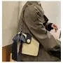ZR262 Lingge Chain Women's Bag New Fashion Embroidery Straddle Bag Westernized One Shoulder Underarm Bag