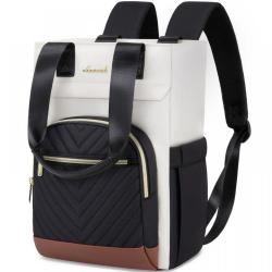 LOVEVOOK 14 in Waterproof Small Backpack for Women Cute Backpack Purse for Daily Work Travel Convertible Mini Backpack for Women