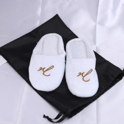 Custom Logo Printing 210D Polyester Travel Shoe Dust Packaging Promotion Large Recycled Polyester Clothes Shopping Bag
