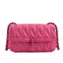 Summer Texture Small Female 2024 New Style Matching Diamond Chain Crossbody Popular Single Shoulder Small Square Bag