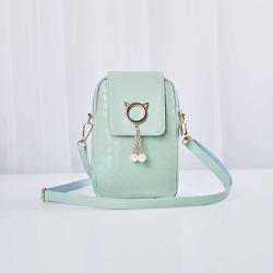 2023 Phone Women Leather Bag Pearl Tassel Cover Type Female Handbag Single Shoulder Bag Crossbody Bag