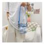 Gelory New Japanese Cute Cartoon Student Shoulder Mobile Phone Bag Canvas Small Messenger Bag