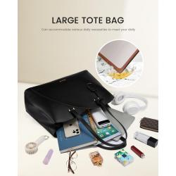 LOVEVOOK designer office ladies tote bags custom work business teacher computer bags large 15.6 laptop travel handbags for women