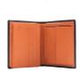 Wholesale tri-fold wallets for men with big coin pocket rfid blocking logo customized synthetic leather