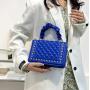 2022  Women's Underarm Bag New Fashion Single Shoulder Crossbody Bag Chain PU Cover Magnetic Button Square Ladies Bag