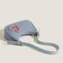 French Fairy Bag This Year Popular Denim Bag 2024 New French Niche Rhine-Diamond Underarm Bag Female Senior Sense