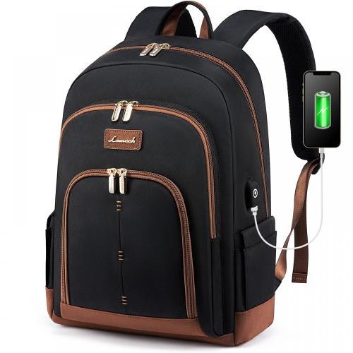LOVEVOOK factory custom large capacity design logo luxury waterproof bagpack women laptop bag for travelling laptop backpacks