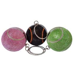 2024 Custom Crystal Ball Evening Clutch Bag For Women Trend Shoulder Hand Bags