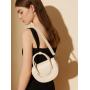 Women's solid leather 2024 new portable crossbody bag carteras para mujer 	 sac a main