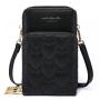 LOVEVOOK fashion hot sale small PU Crossbody Phone Bag with Credit Card Slots women Cell Phone Purse Wallet