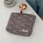 Wholesale Custom Logo Floral Design Printed Fashion Toiletry Organizer Travel Portable Makeup Cosmetic Bag Women