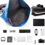 CHANGRONG Custom Professional Zipper Closure Waterproof Polyester Lining Unisex Top Roll Backpack