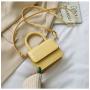 2023 Fashion Stone Cross body Bag Versatile Women's Handheld Small Square Bag Cute Mini Shoulder Bag
