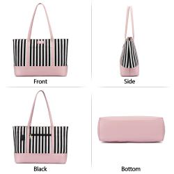 LOVEVOOK 2023 Fashion PU Leather Canvas 14inch Laptop Tote handbags Delicate Design Business Computer Laptop Hand Bags for Women