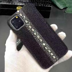 Celulares Trendy Luxury Guangzhou Shockproof Stingray Skin Leather Phone Cases Cover For Iphone15 12 11 13 14 Pro Max