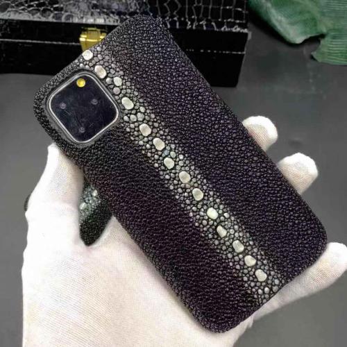 Celulares Trendy Luxury Guangzhou Shockproof Stingray Skin Leather Phone Cases Cover For Iphone15 12 11 13 14 Pro Max