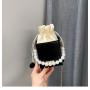 tasch Fashion Handbags Designer Shoulder Bags Korean Version Pearl Chain Change Mobile Phone Bag Fashion Chain Shoulder Bag
