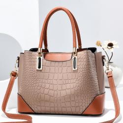 2022 New Korean Fashion Women's Handbag Handbag Top Layer Cowhide Middle-aged Women's Mother Single Shoulder Messenger Bag