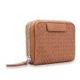 Custom Women Wallet Zipper Leather Card Holder Convenient Small Change Card Wallet