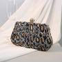 CCF244 Hot Selling New Dinner Clutch Box Luxury Diamond Evening Bags Women Gold Silver Clutch Bags Vintage Evening Clutch Bag