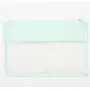 Small MOQ Factory Wholesale Weekly Deals Portable Waterproof Brush Clear Zipper Ladies Towel Embroidery Logo PVC Clear Pouch
