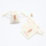 Customized Logo Small Drawstring Cotton Pouch For Gift Cosmetic Jewelry Packing Cotton Drawstring Bag