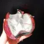 Factory Price Luxury Heart Shape Bean Party Purse Clutches Rhinestone luxury metal clutch purses frames for weddings