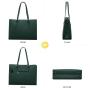 2022 lovevook 2pcs office lady computer tote handbags 15.6 large Capacity shoulder bags Crocodile laptop women hand bags