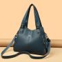 High Quality Leather Handbag Casual Crossbody Bags for Women 2024 New Large Capacity Shoulder Bags Ladies Travel Tote Bag