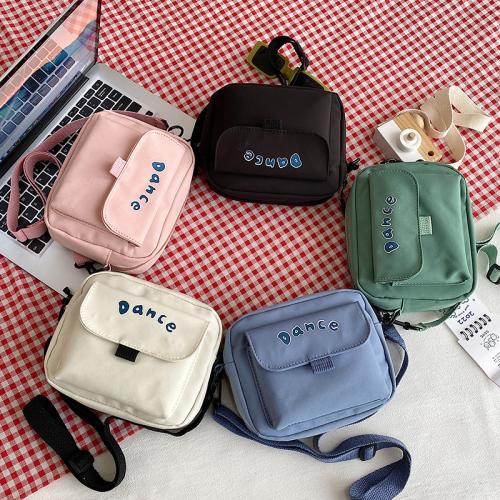 Wholesale Japanese Style Small Phone Crossbody Bag Nylon Custom Square Sling Shoulder Messenger Bags Women
