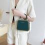 ZR269 Westernized Leisure Simple Women's Handbag Box Bag Exquisite Chain Straddle Underarm Bag Party