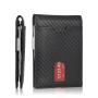 OEM/ODM carbon fiber money clips wallet mens clip wallet rfid pu money clips wallets